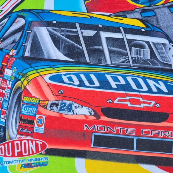 RARE Grail Jeff Gordon NASCAR Racing T-Shirt, All-Over Print, Size XL - Picture 13 of 15